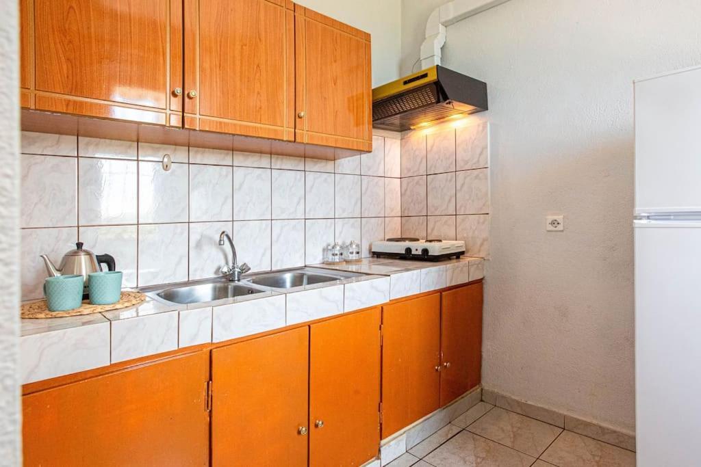Blue Maraci 2 - Sea View, Kitchen, Beach Access Apartment Himare Exterior foto